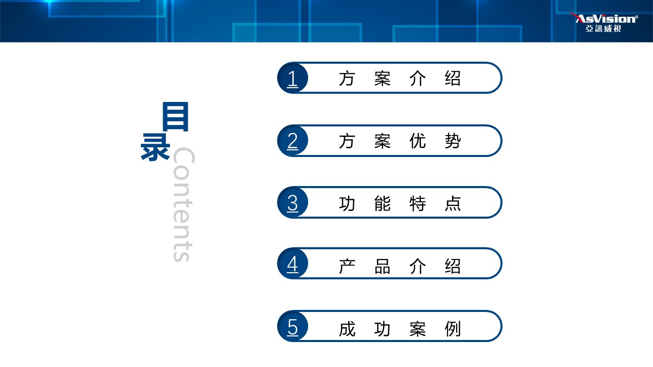 亞訊威視三方會審目錄